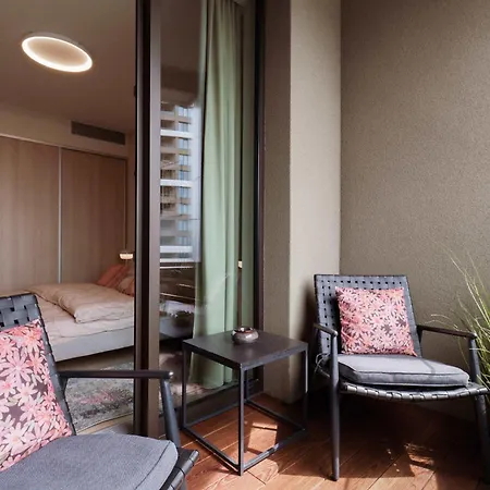 Apartment Skypark Serenity - Nordic Chic & Castle Views Pressburg