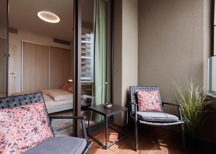 Appartement Skypark Serenity - Nordic Chic & Castle Views Bratislava