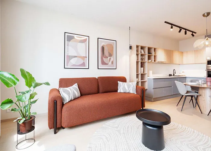 Apartment Skypark Serenity - Nordic Chic & Castle Views Pressburg